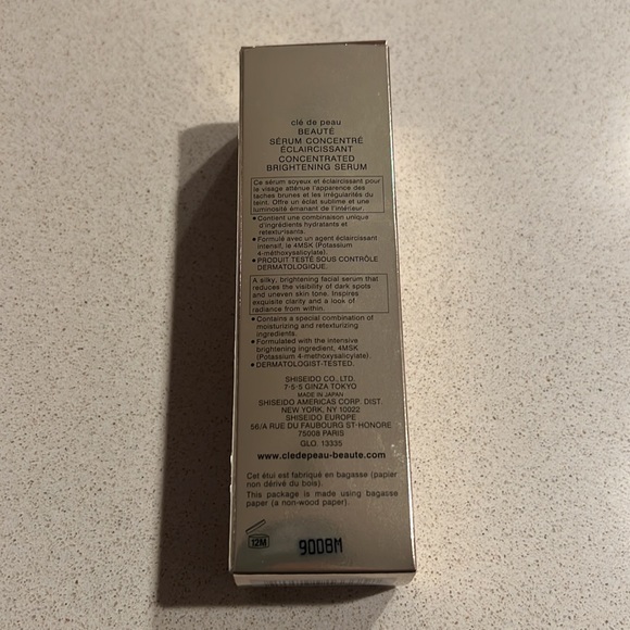 Cle de Peau - CONCENTRATED BRIGHTENING SERUM - 40ML - BNWT - Picture 12 of 12